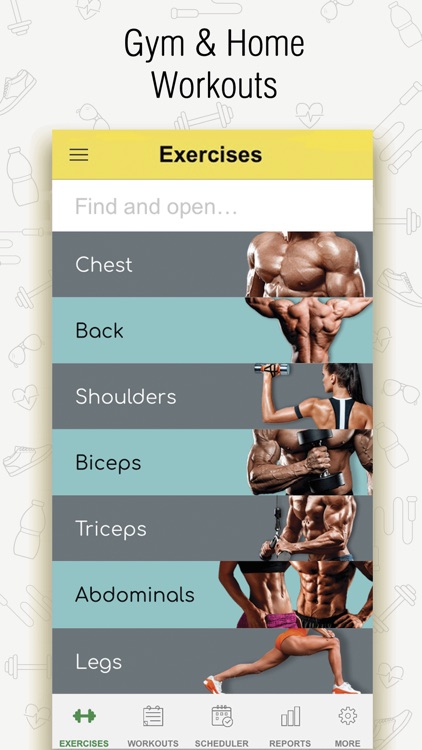 Fitness: Workout for Gym|Home