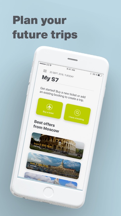 S7 Airlines: book flights