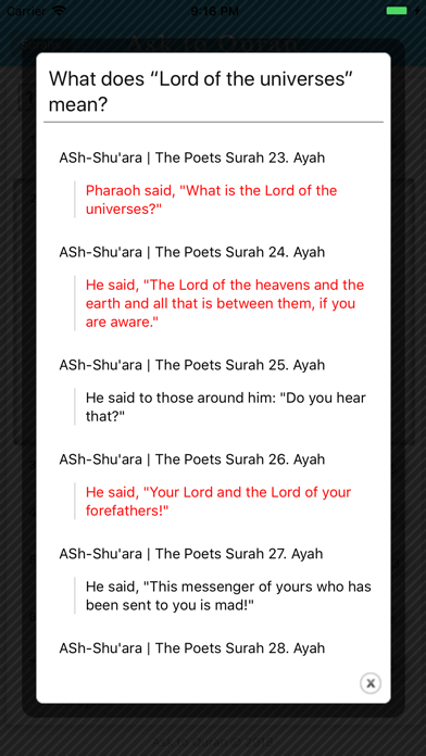 Ask to Quran screenshot 3