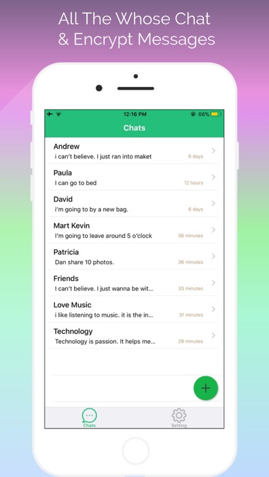 Chat Safe - Secure Messages screenshot 3