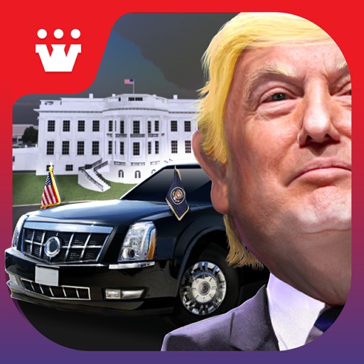 Driving Trump Car Simulator 3D icon