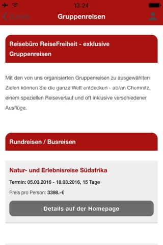 Reisefreiheit screenshot 3