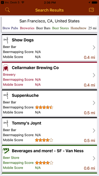 Find Craft Beer review screenshots
