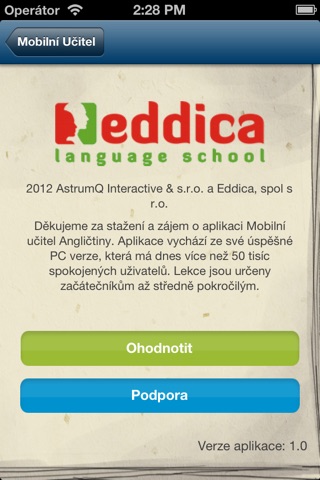 Mobilní Učitel - Angličtina screenshot 4