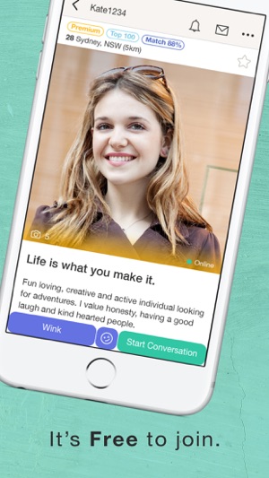 Top is a world wide app for Dating the application is based on your career