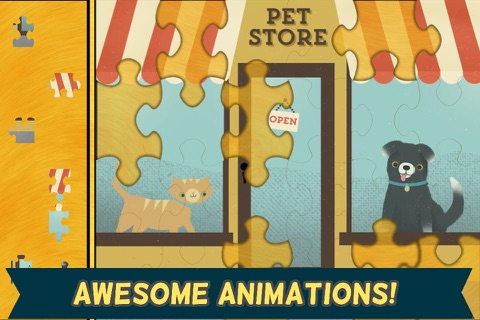 Pet Games for Kids: Puzzles screenshot 4