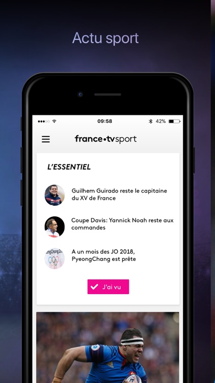 France tv sport: actu sportive screenshot-0