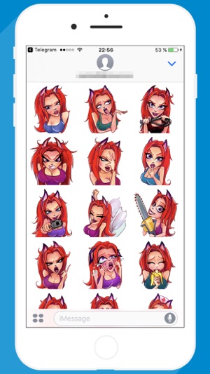 Devil Girl STiK Sticker Pack(圖3)-速報App