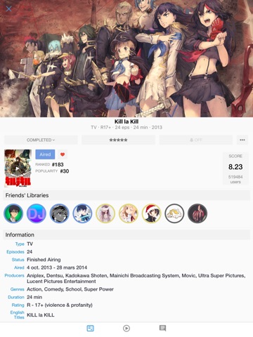 Kitsu: Anime & Manga Tracker screenshot 2