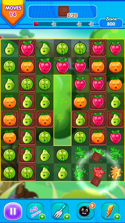 Fruit Smash -Sweet Jelly Crush screenshot-4