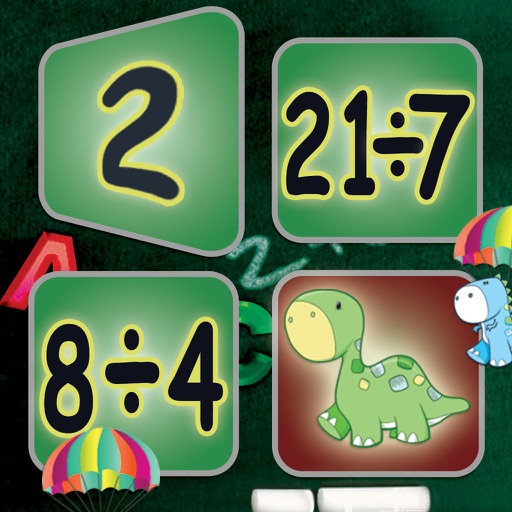 Division: Math Facts Card Game icon