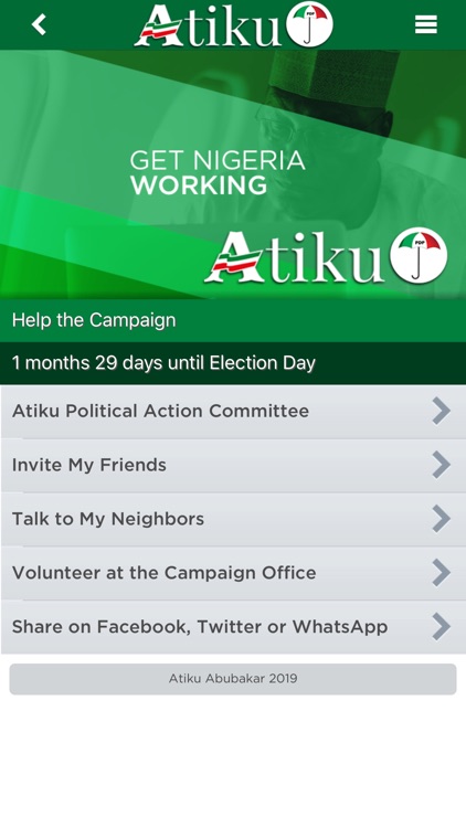 The Atiku App