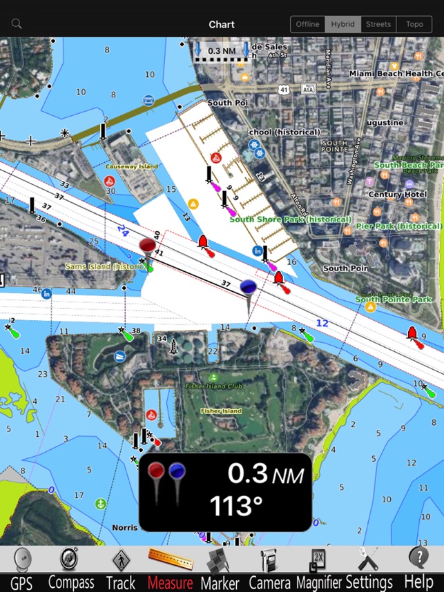 Oklahoma lakes GPS Charts Pro(圖1)-速報App