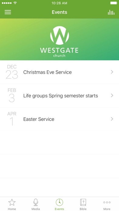 Westgate Church App screenshot 3