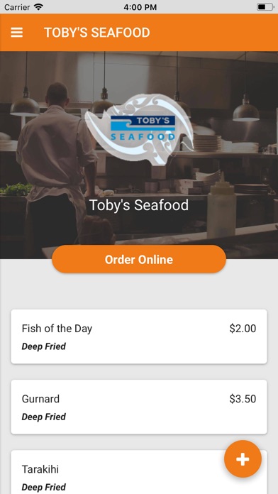 Toby's Seafood screenshot 2