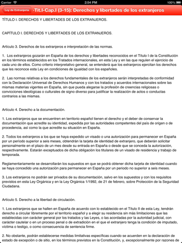 Ley de Extranjería - náhled