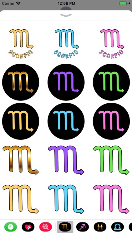 SCORPIO Stickers