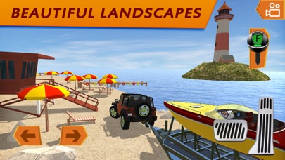 Camper Van Beach Resort Truck Simulator Screenshot 2