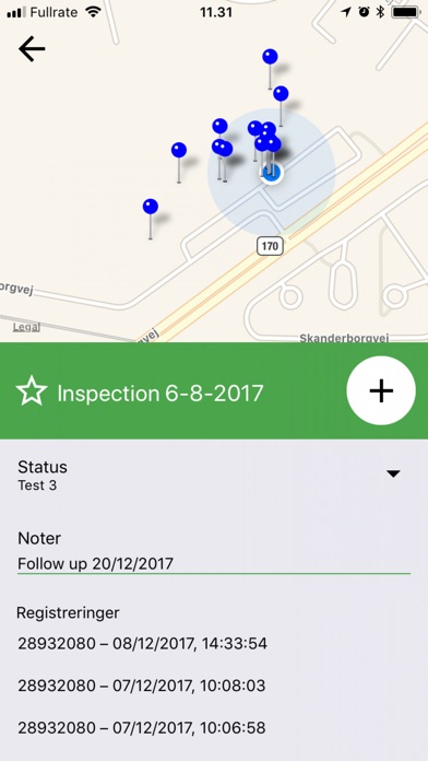 QReport - Inspektion screenshot 2