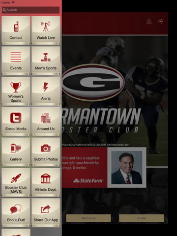 Germantown Booster Club screenshot 2