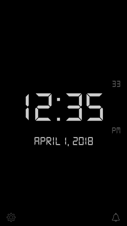 Titanium Digital Clock