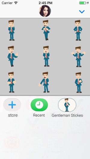 Gentleman : Animated Stickers(圖4)-速報App