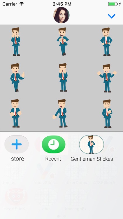 Gentleman : Animated Stickers screenshot-3