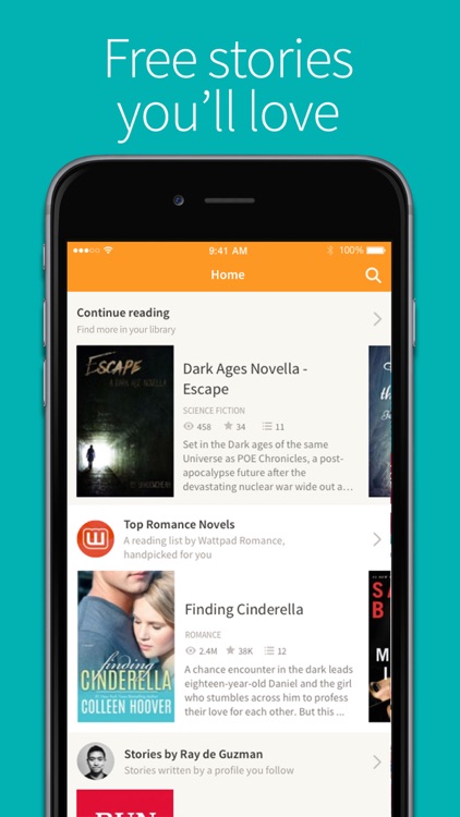 Wattpad - Read unlimited books and eBooks screenshot-0