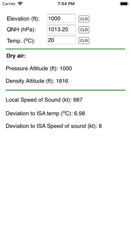 Density Altitude