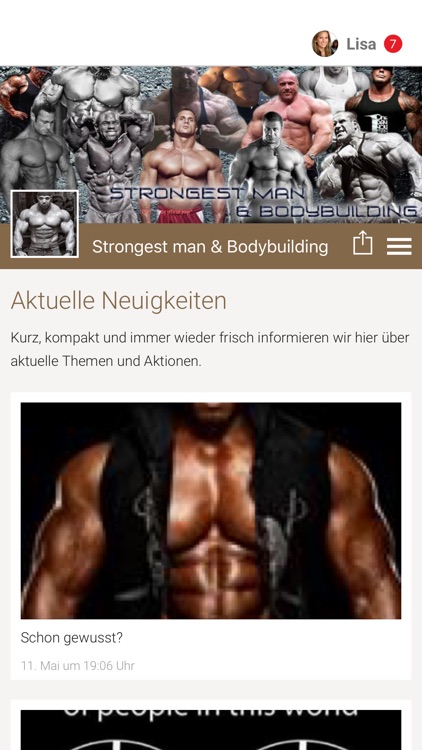 Strongest man & Bodybuilding