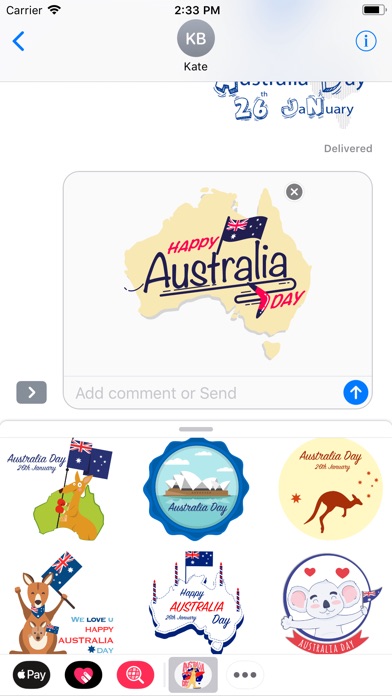Australia Republic Day Sticker screenshot 3