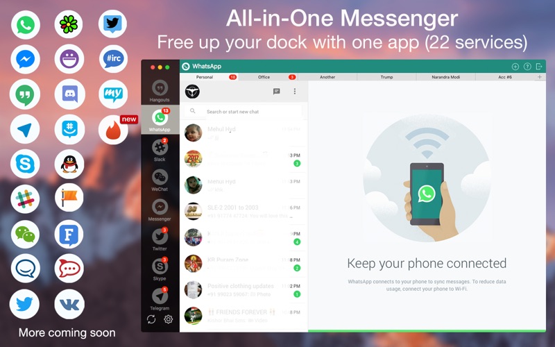 One Chat 4 1 – All In One Messenger