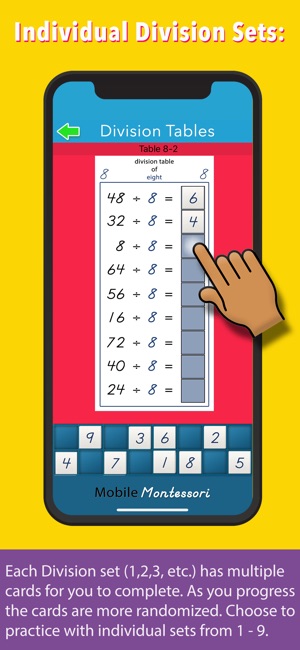 Montessori Division Tables(圖3)-速報App