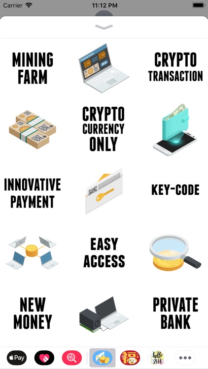 Bitcoin Blockchain Stickers