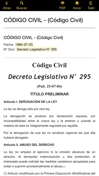 Legales Código Civil screenshot-3