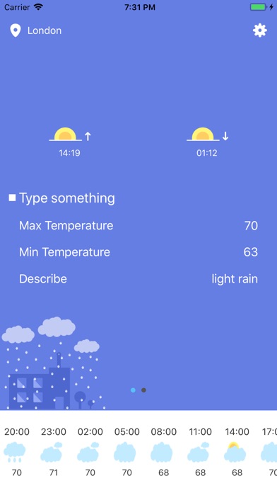 LuckyWeather* screenshot1