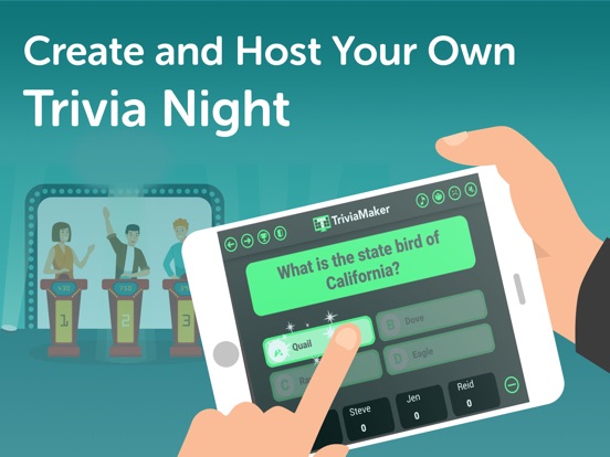 iPad Image of Trivia Maker - Quiz Creator