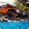 Off-Road Mountain Jeep Drive