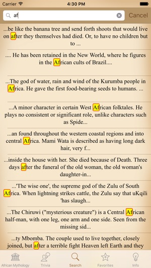 Mythology - African(圖1)-速報App