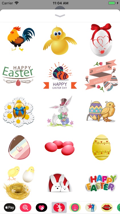 Easter Stickers 2018