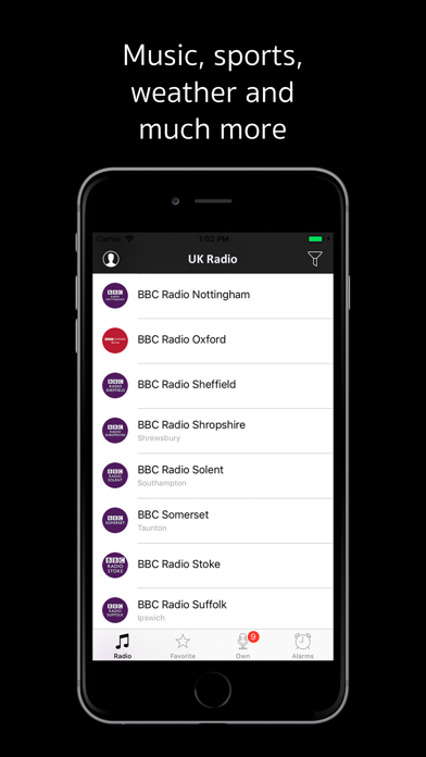 UK Radio - live radio stations screenshot 4