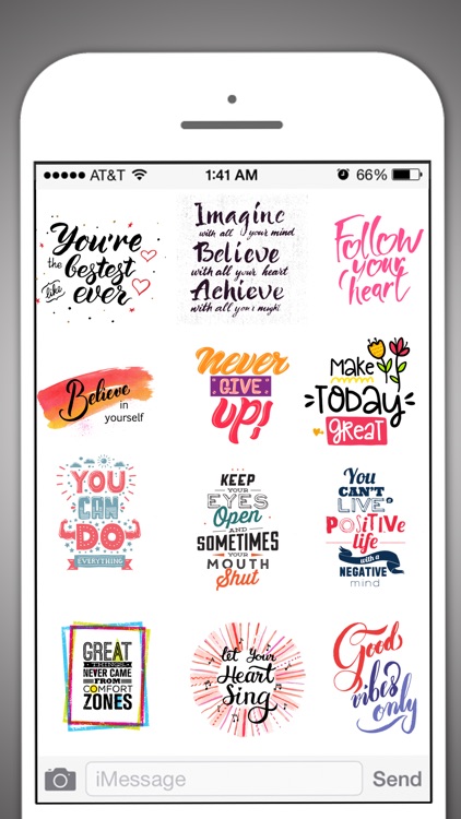 Inspirational Success Stickers