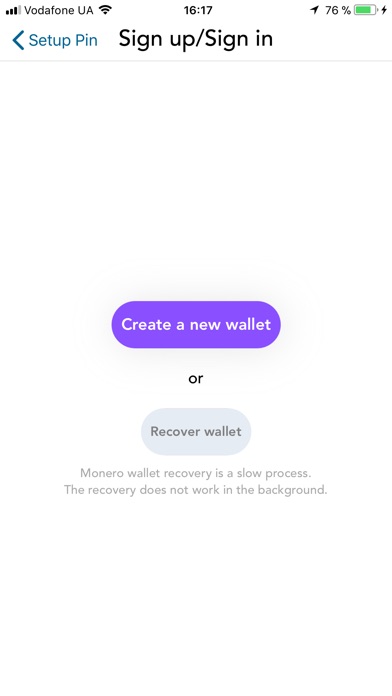 Cake Wallet screenshot 2