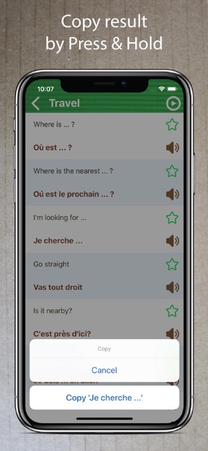 Learn French Phrasebook Pro +(圖3)-速報App