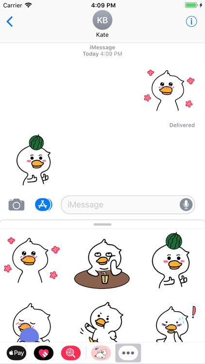 Nimo Duck Animated Stickers