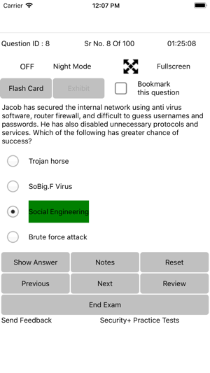 Exam Sim For Security Plus(圖2)-速報App