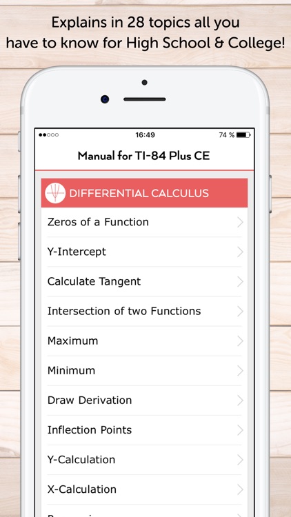 TI 84 CE Calculator Manual