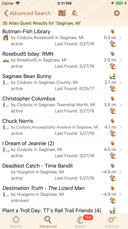 Clue Tracker for Letterboxing