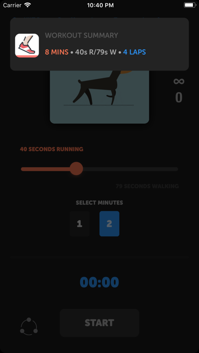 The Running App: Lite Version screenshot 2