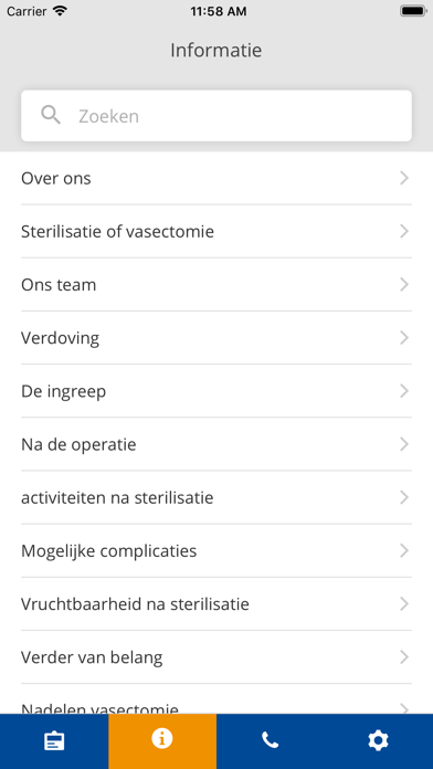 Vesalius Info App screenshot 3